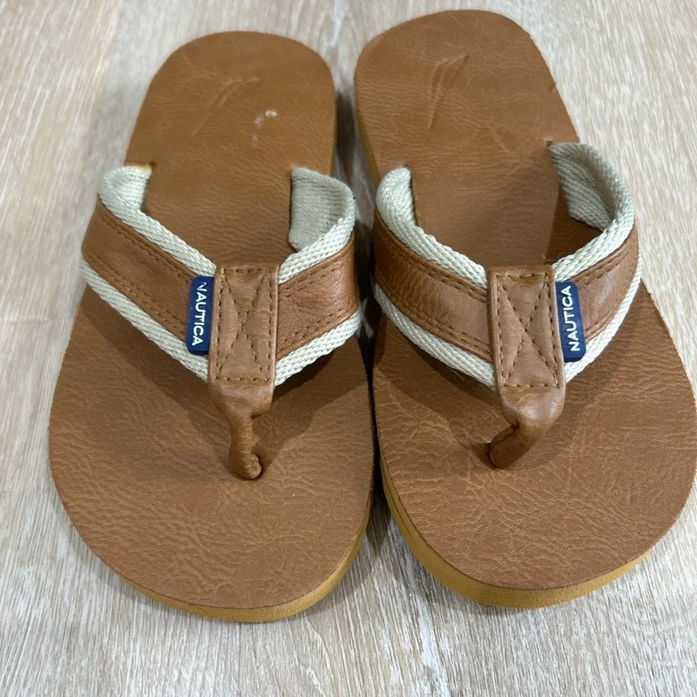 Nautica Tayrona Kids Flip Flop Sandal Size 13
